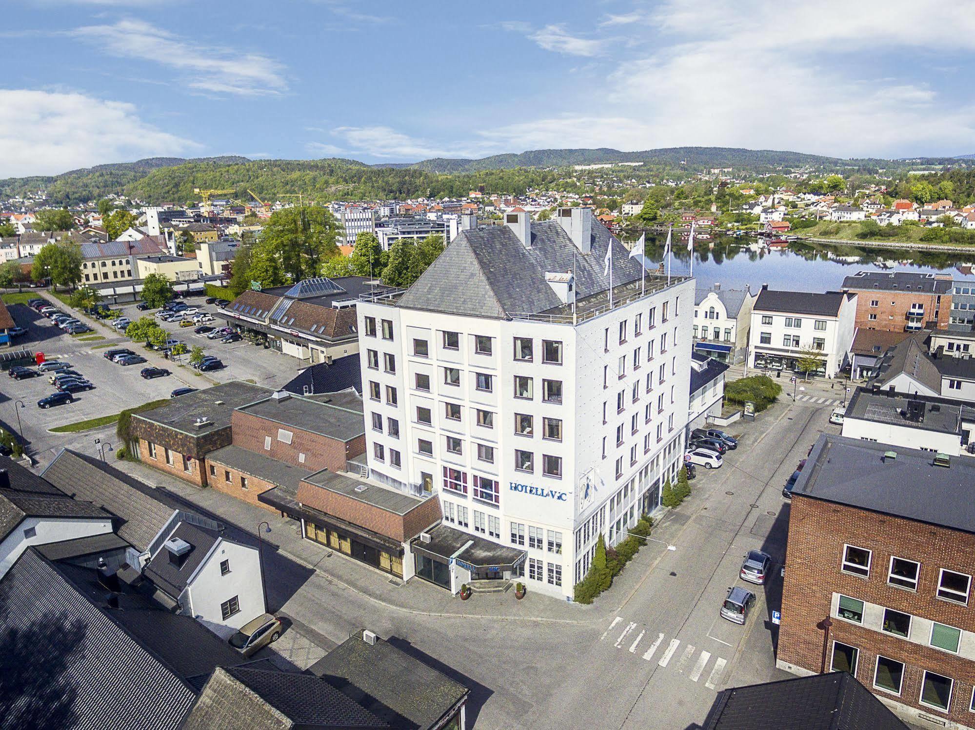 Hotell Vic Porsgrunn Bagian luar foto
